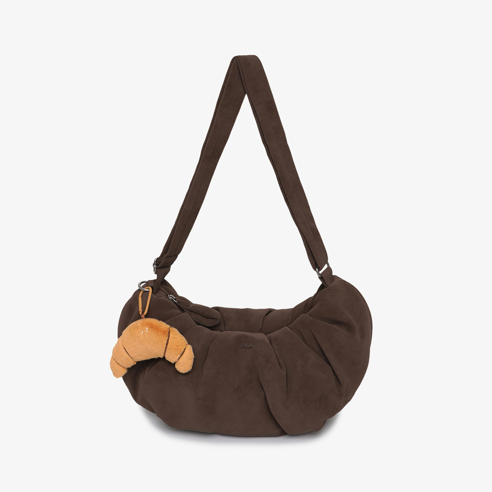 [5% 적립] 휠라 푸퍼 소금빵백 (빵 키링 set) 다크브라운([5% 적립] FILA Puffer Salt Bread Bag (Keyring Set) Dark Brown) - 3
