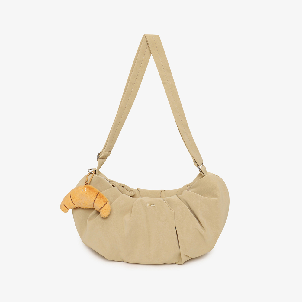 [5% 적립] 휠라 푸퍼 소금빵백 (빵 키링 set) 라이트베이지([5% 적립] FILA Puffer Salt Bread Bag (Keyring Set) Light Beige) - 3