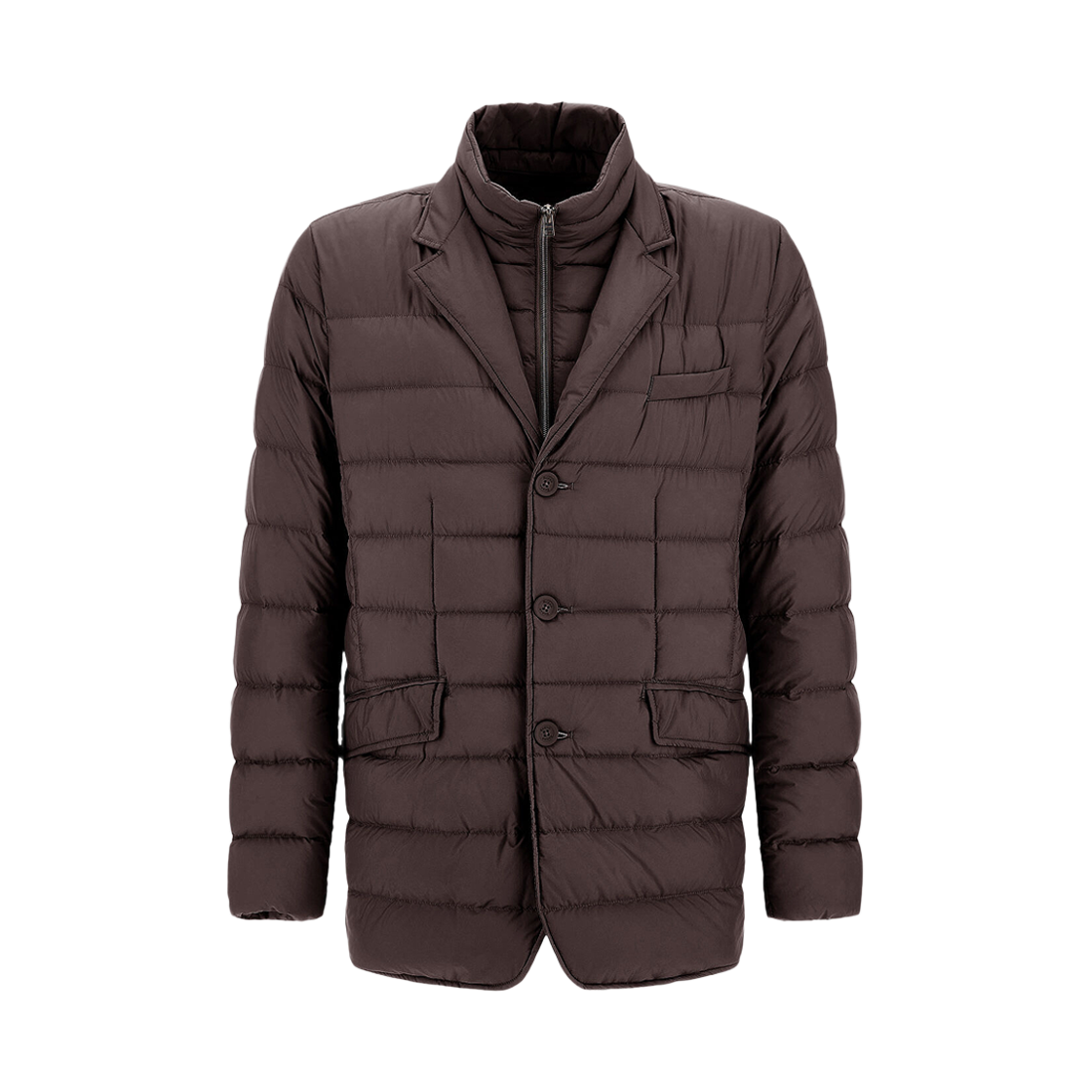 PI001ULE 12456Z 8993 [20% 쿠폰] Herno La Giacca Down Jacket Dark Brown