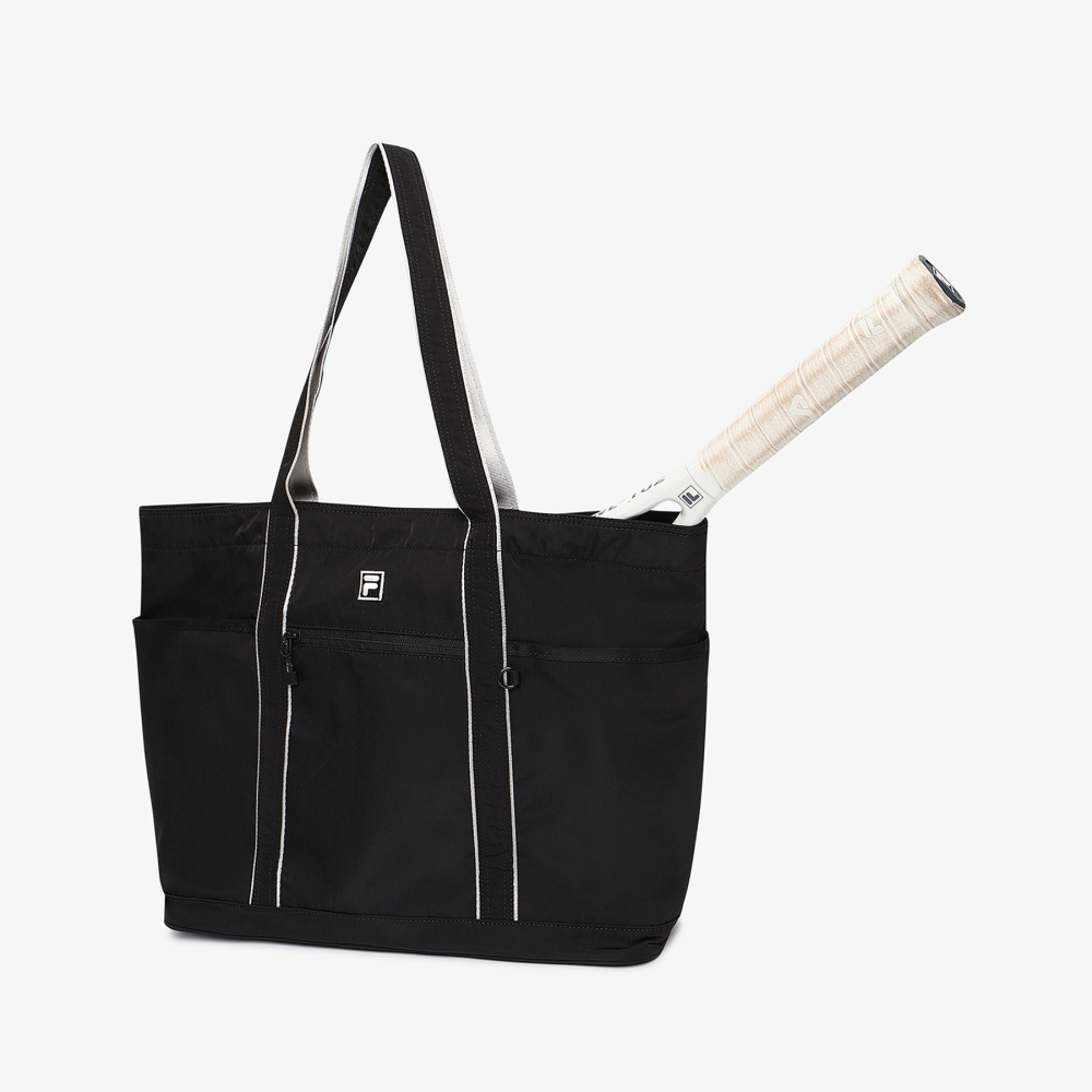 [5% 적립] 휠라 퍼포먼스 테니스 숄더백 블랙([5% 적립] FILA Performance Tennis Shoulder Bag Black) - 4