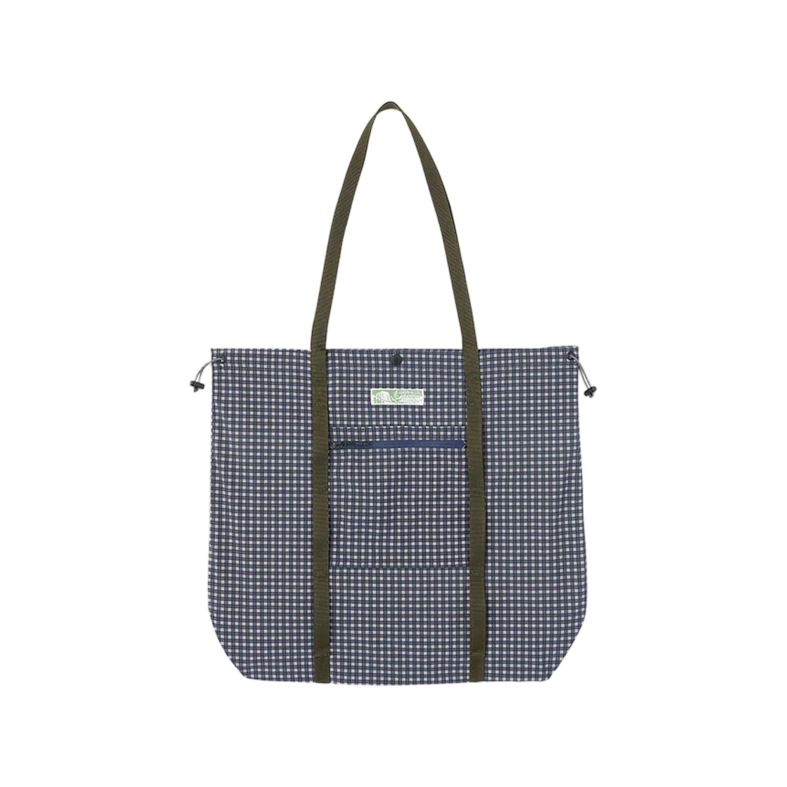 그라미치 유틸리티 토트백 네이비 체크(Gramicci Utility Tote Bag Navy Check)