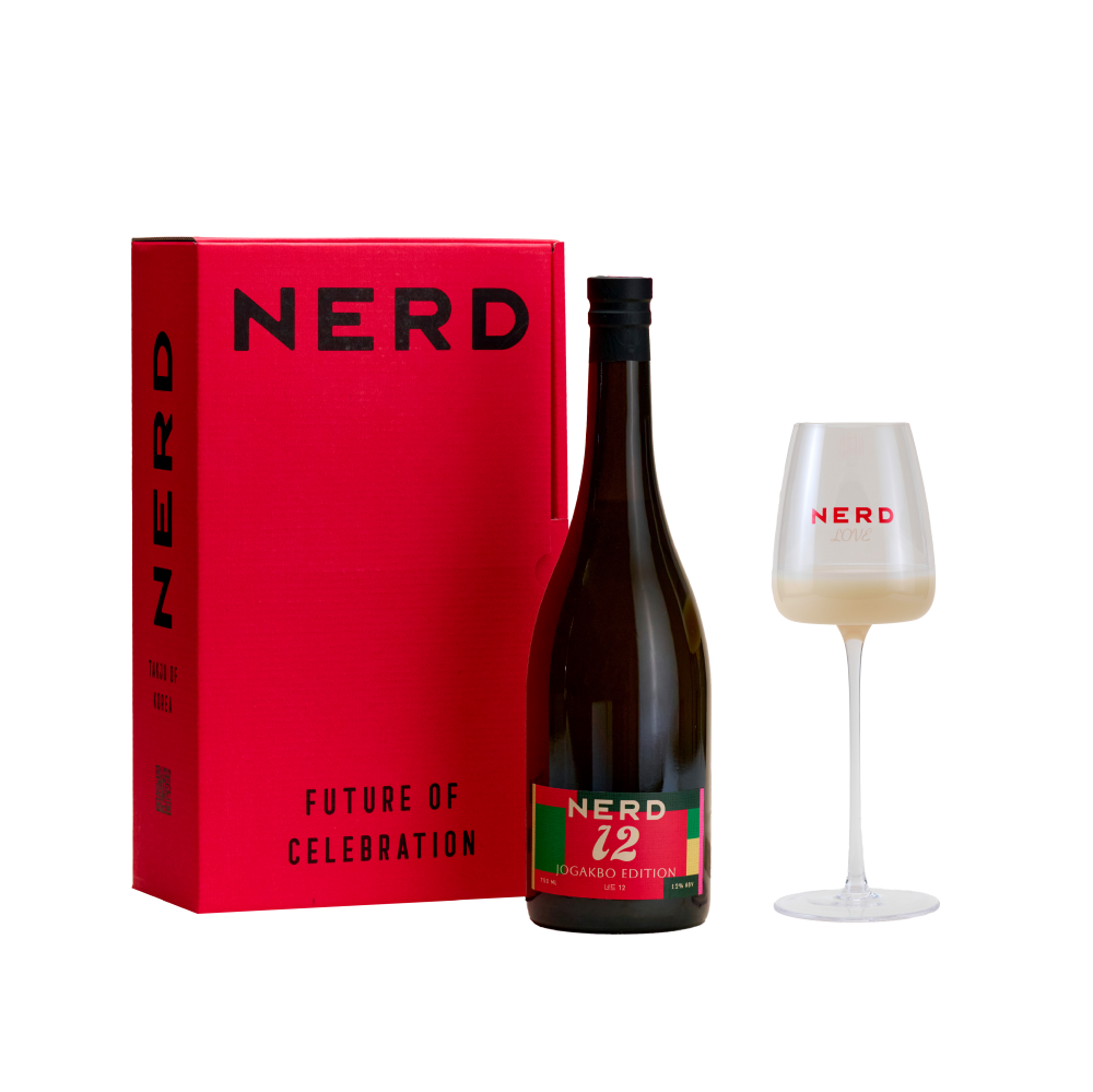 N_S0007 NERD 12 Jogakbo Gift Set 750 ml / 12% ABV (Shopping Bag Included)