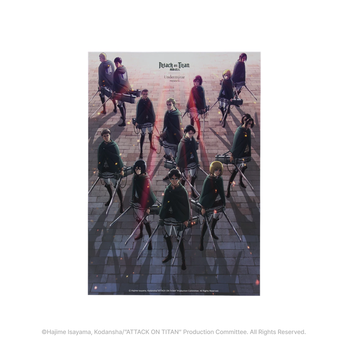 [진격의 거인ㅣ언더마이카] 각성의 포효 입체효과 포스터([Attack on Titan ㅣ Undermycar] The Roar of Awakening Dimensional Poster) - 1