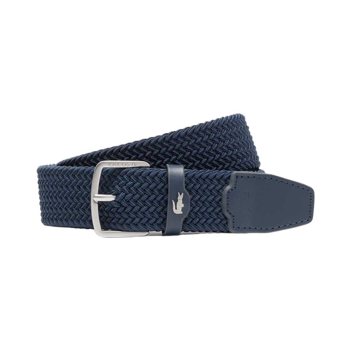 RC4100M-56N-L40 Lacoste Casual 35mm Canvas Belt Navy