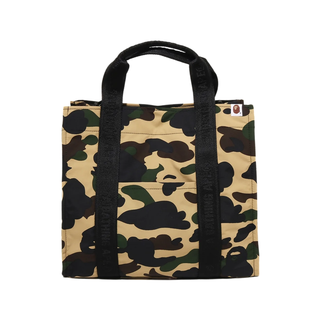 베이프 퍼스트 카모 슬라이딩 토트백 트래블 옐로우(BAPE 1st Camo Sliding Tote Bag Travel Yellow) - 2