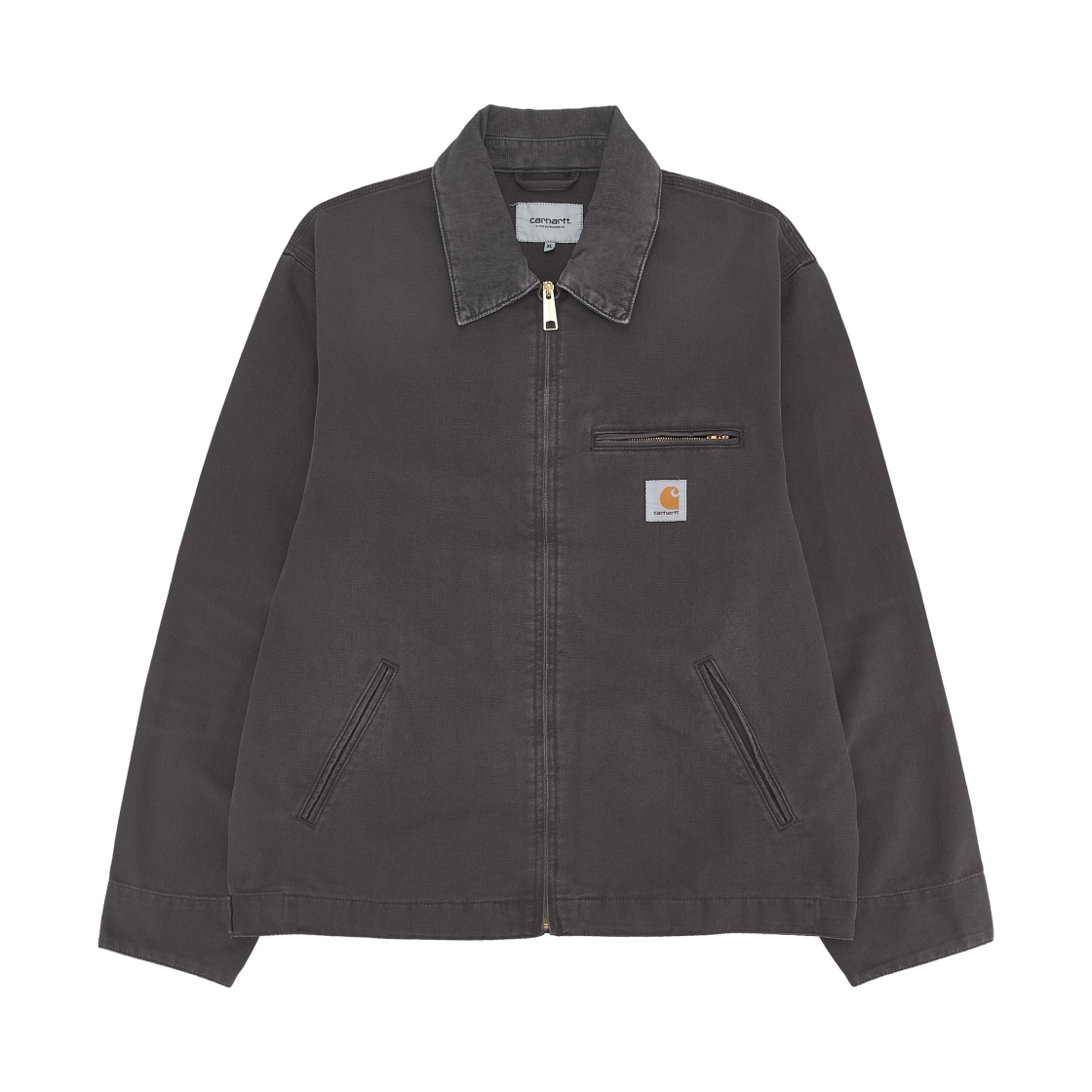 I034819-3MB-4O Carhartt WIP Detroit Jacket Shale Shale Stone Canvas