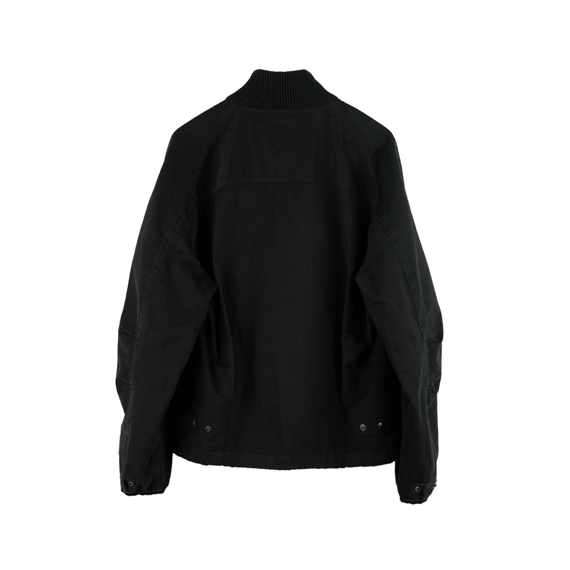 폴리테루 립 자켓 블랙(Polyteru Rib Jacket Black) - 3