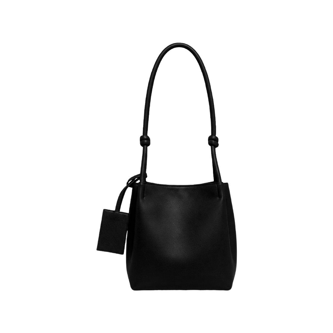 ANC-26FW6 Anoetic Soft String Shoulder Bag Black