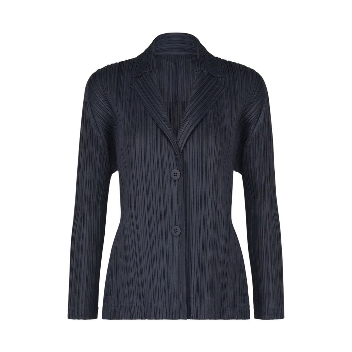 PP63-JD511-75 (W) Pleats Please Issey Miyake Pleats Jacket Navy