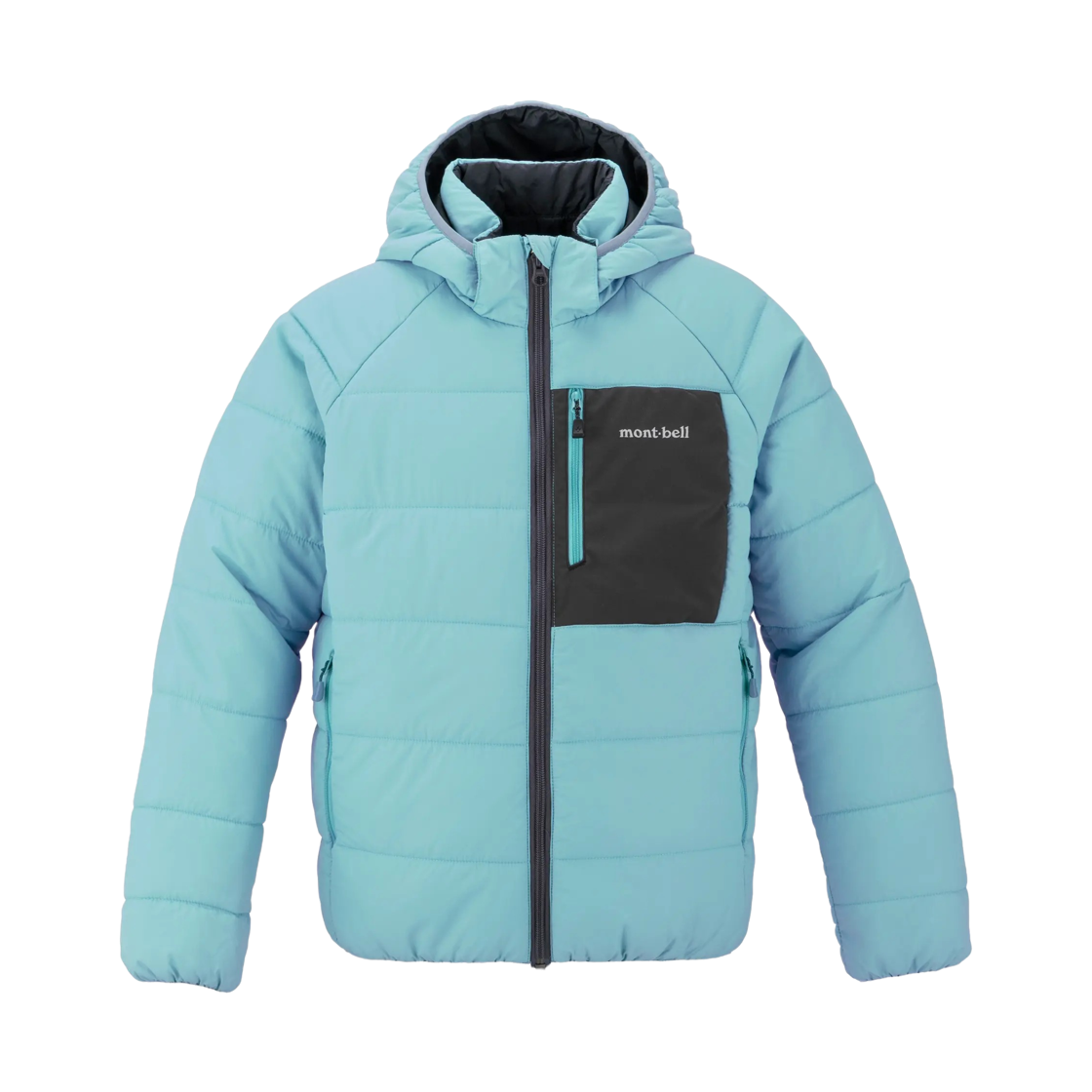 1101768 (Kids) Montbell Thermaland Parka Light Blue