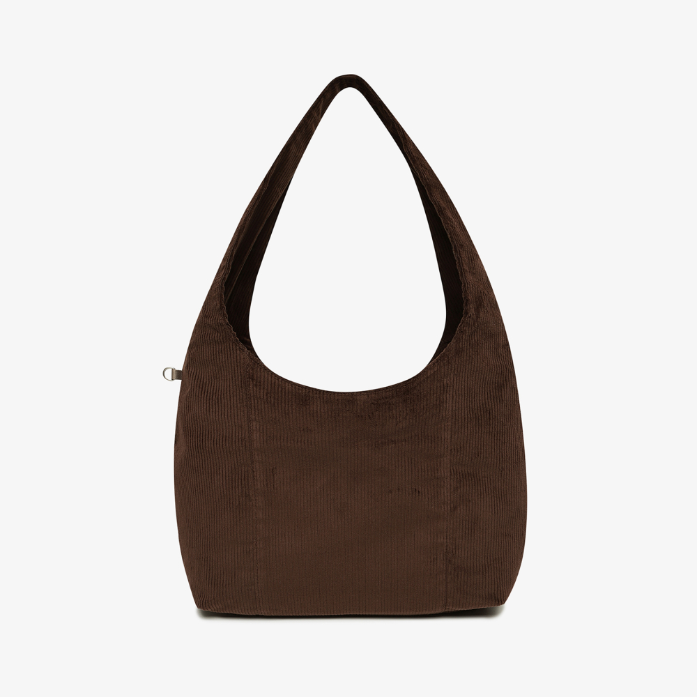 [5% 적립] 휠라 코듀로이 숄더백 다크브라운([5% 적립] FILA Corduroy Shoulder Bag Dark Brown) - 2