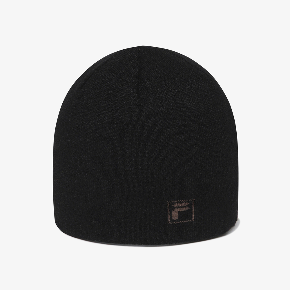 [5% 적립] 휠라 베이직 러닝 비니 블랙([5% 적립] FILA Basic Running Beanie Black) - 3