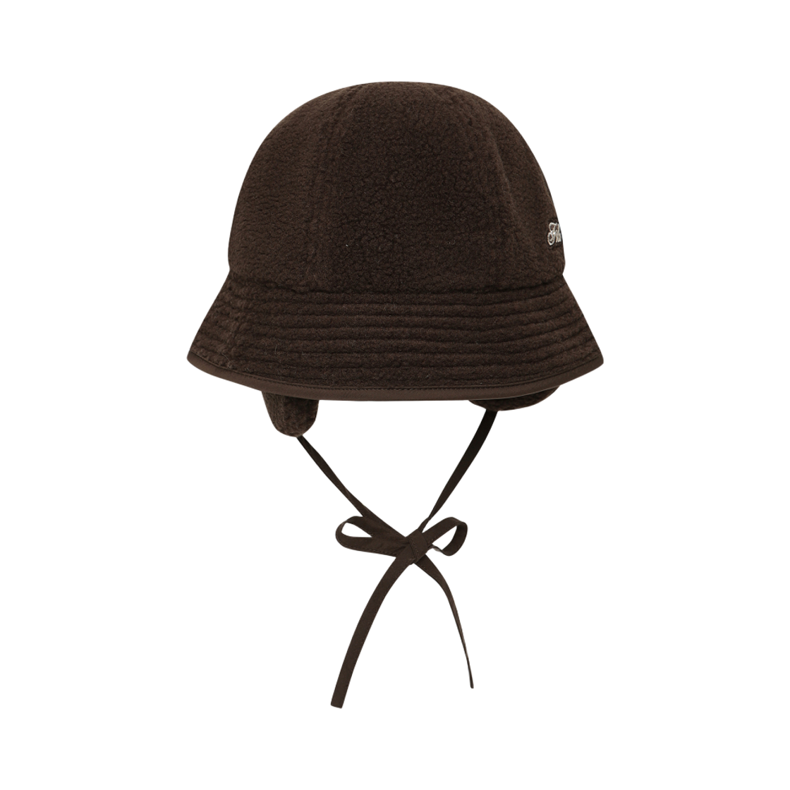 1100FS264BH01F001234 [5% 적립] FILA Fleece Earflap Dome Hat Dark Brown