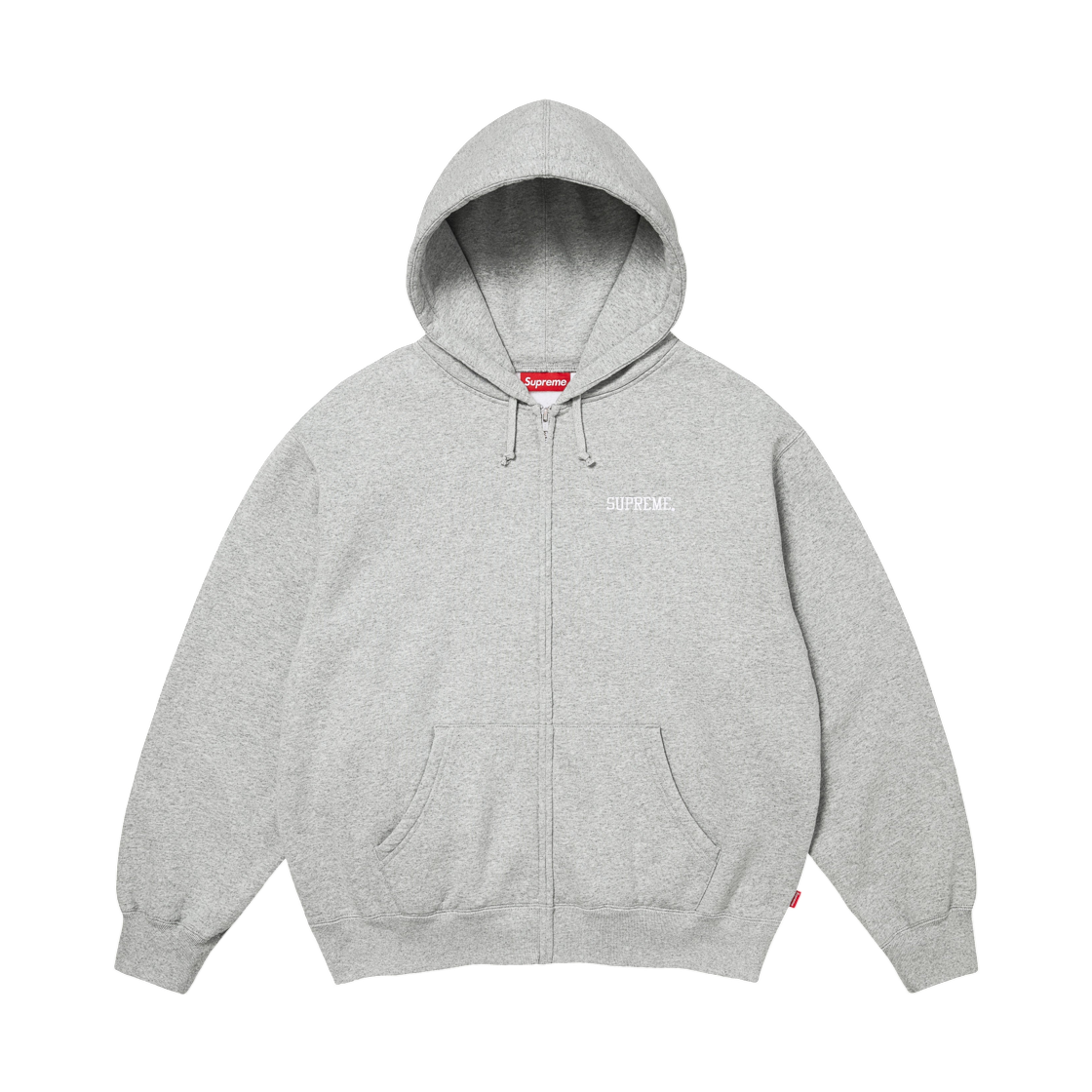 슈프림 블레스드 아플리케 집업 후드 스웨트셔츠 헤더 그레이 - 26FW(Supreme Blessed Applique Zip Up Hooded Sweatshirt Heather Grey - 26FW) - 2