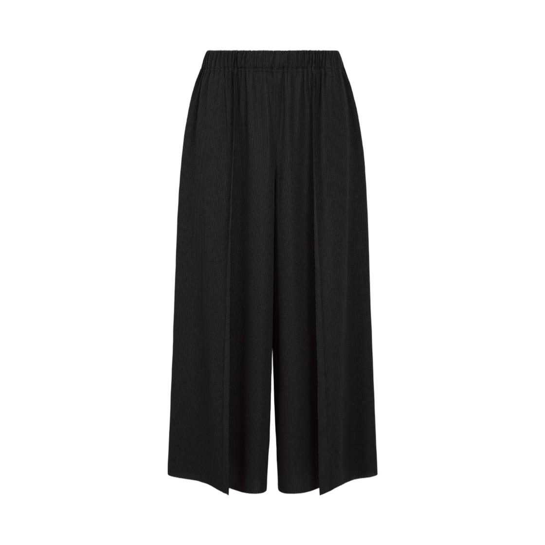 PP63-KF611-15 (W) Pleats Please Issey Miyake A-Poc Bottoms Pants Black