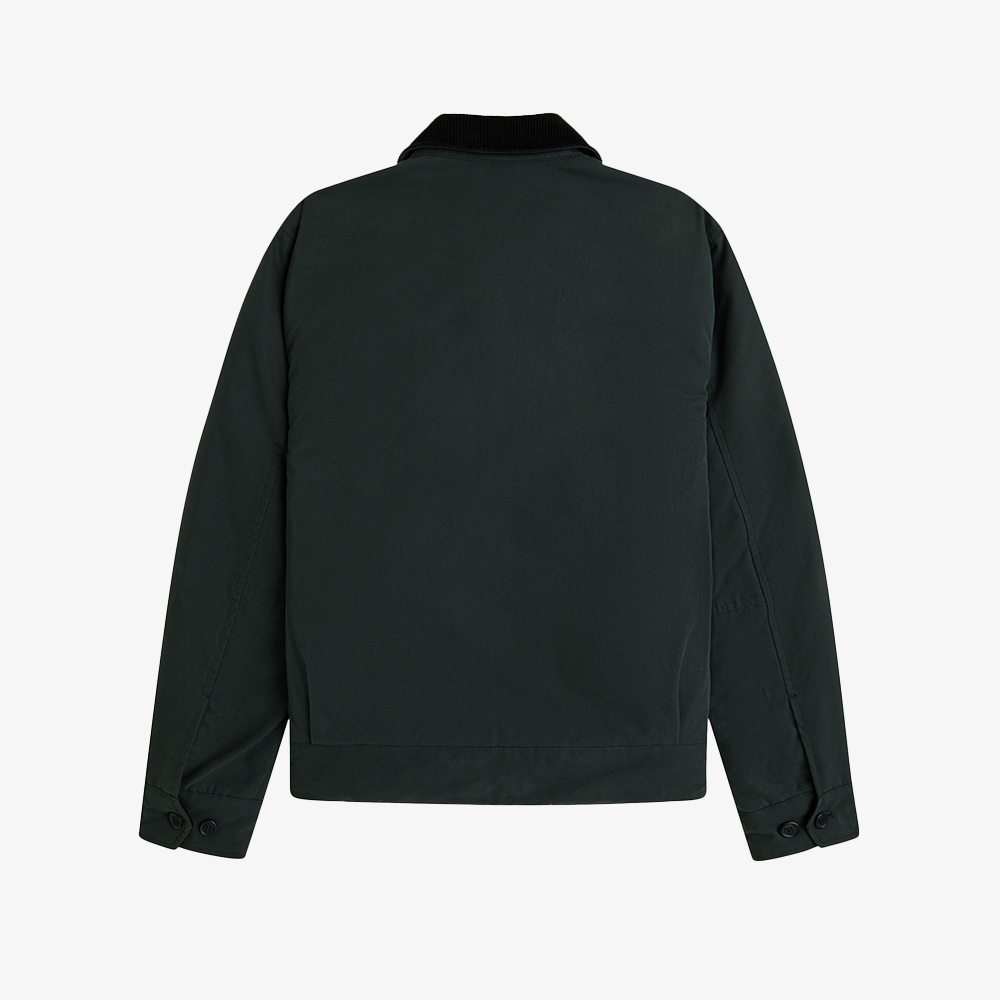 프레드페리 투웨이 코튼 카반 재킷 나이트그린(Fred Perry Cotton Caban Jacket Night Green) - 2