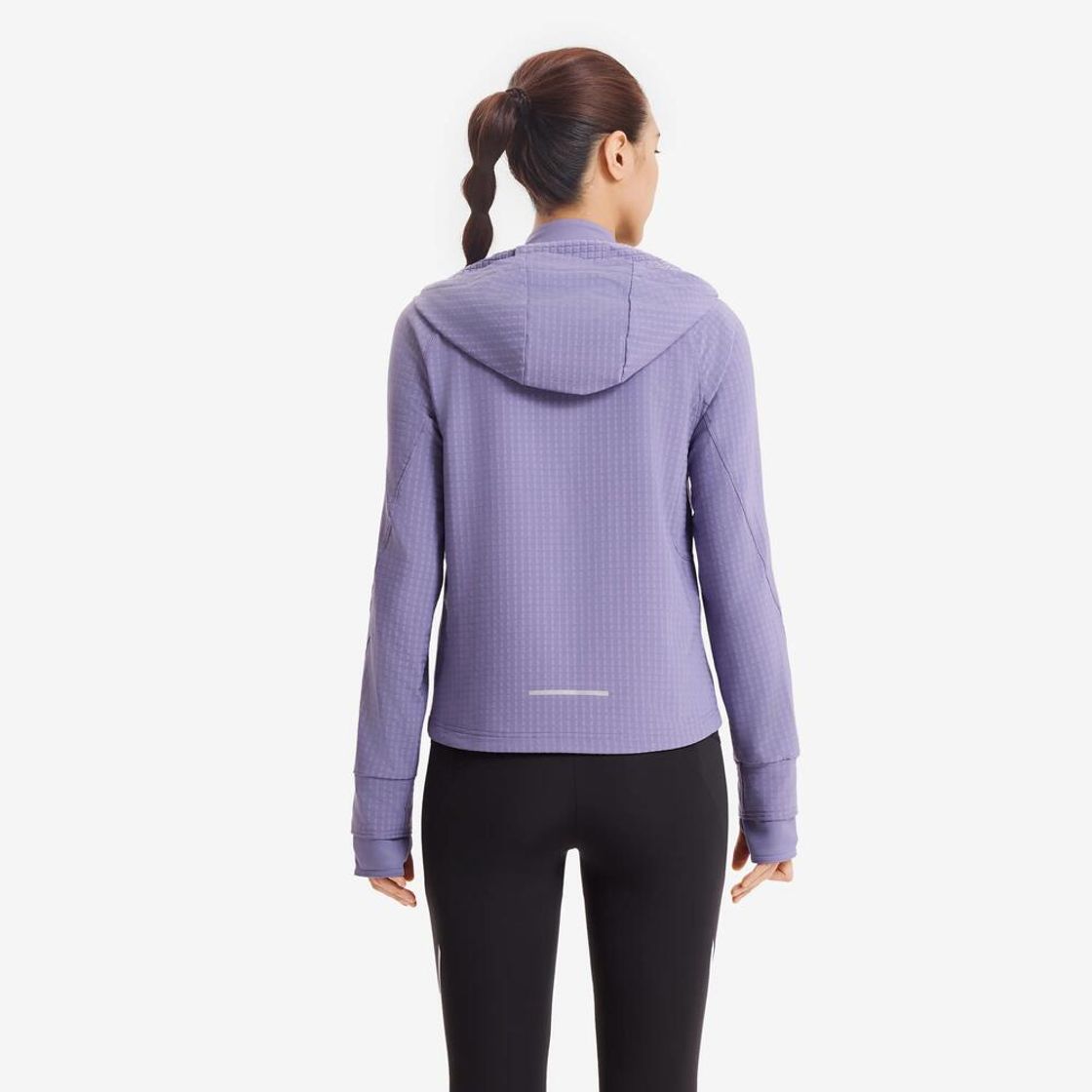데카트론 여성 러닝 자켓 런 웜 500 포기 퍼플(Decathlon Women's Running Jacket Run Warm 500 Foggy Purple) - 4