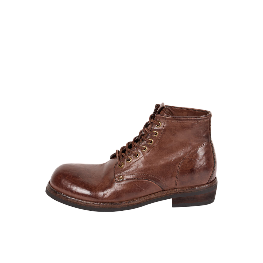 - Deus Ex Machina Leather Boots Brown