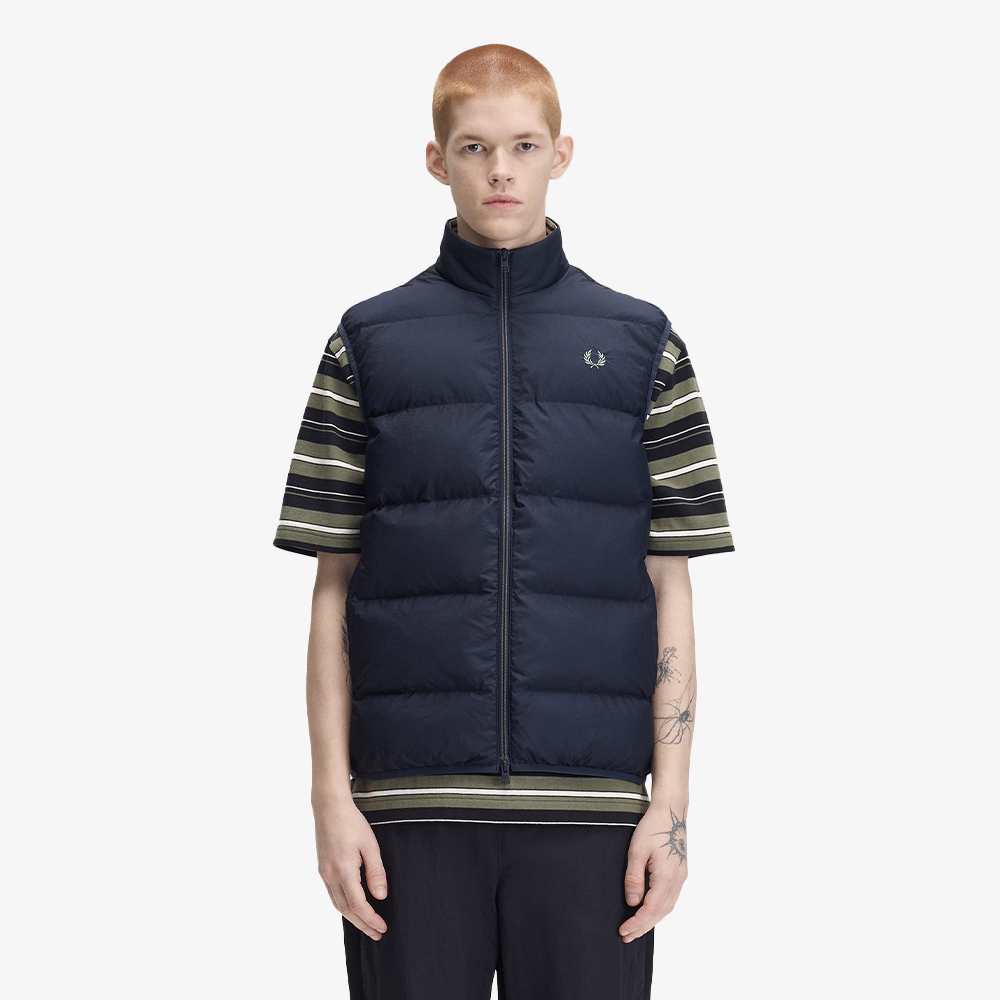 프레드페리 인슐레이트 베스트 다크에어포스(Fred Perry Insulated Vest Dark Airforce) - 3