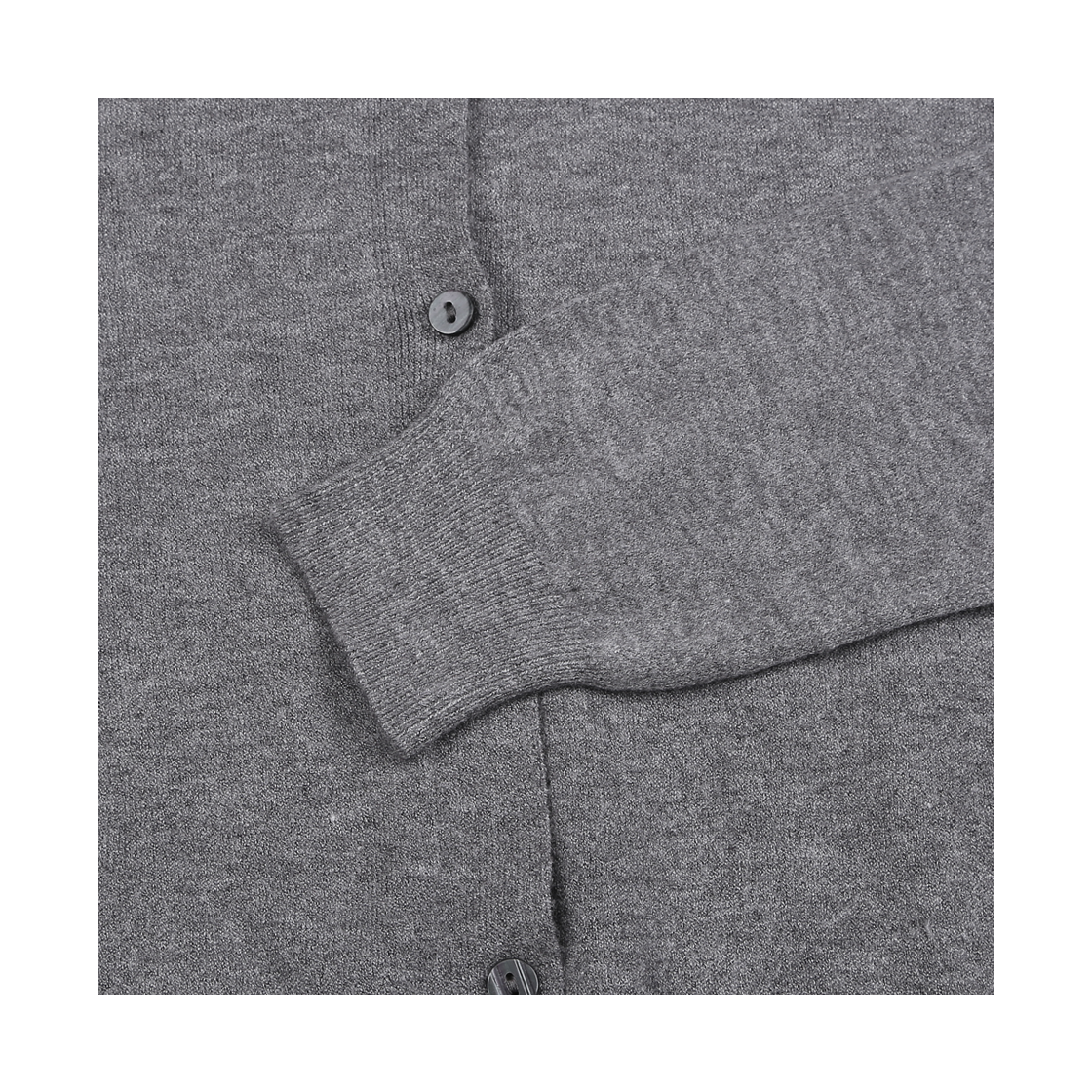 퍼머넌트 아카이브 에어 플렉스 라운드 가디건 딥 그레이(Permanent Archive Air Flex Round Cardigan Deep Gray) - 5