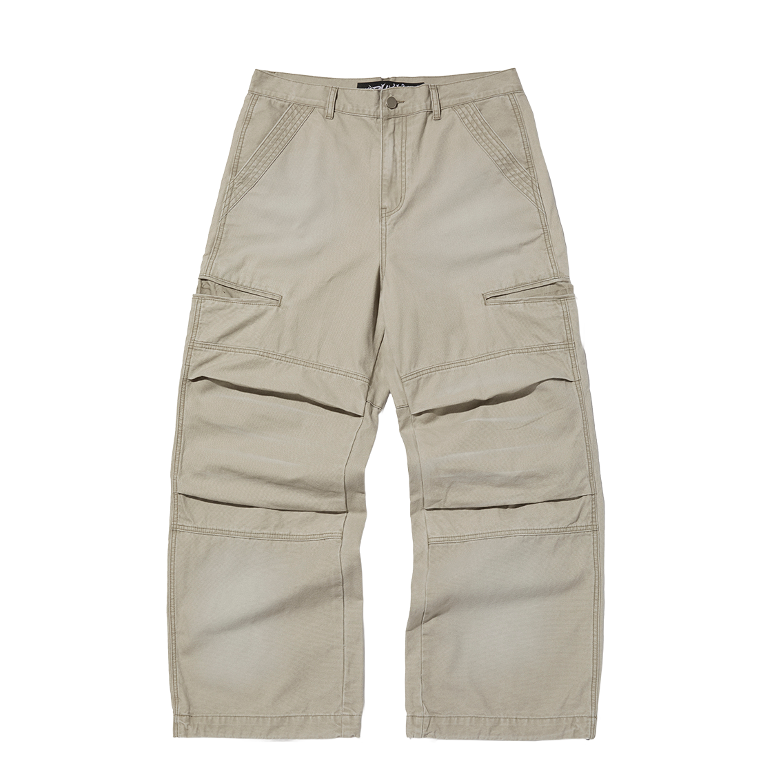 스웨이드 유틸리티 카고 팬츠 그레이(Suade Utility cargo pants Gray)