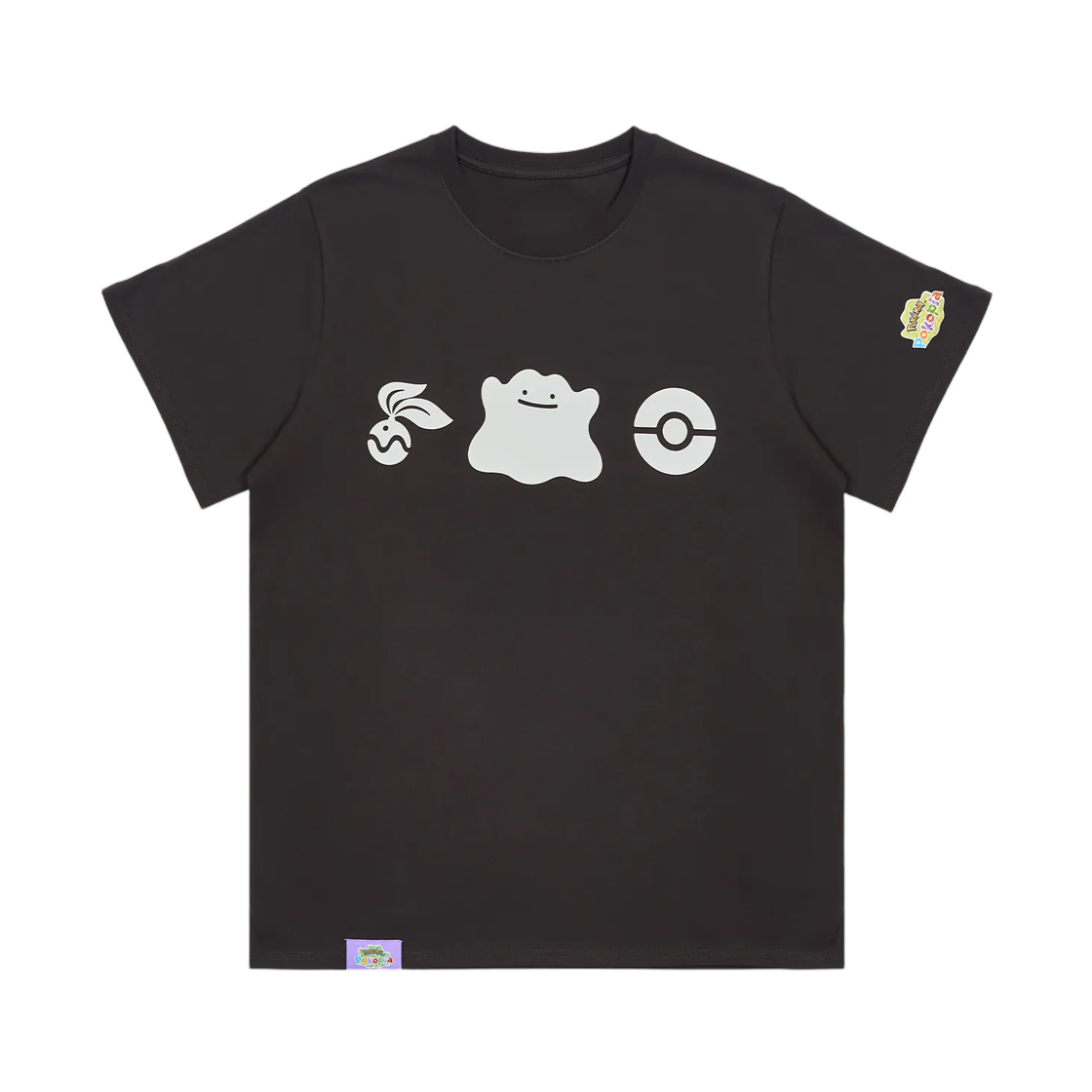 포켓몬 메타몽 아이콘 반팔 티셔츠(Pokemon Ditto Icon S/S T-Shirt)