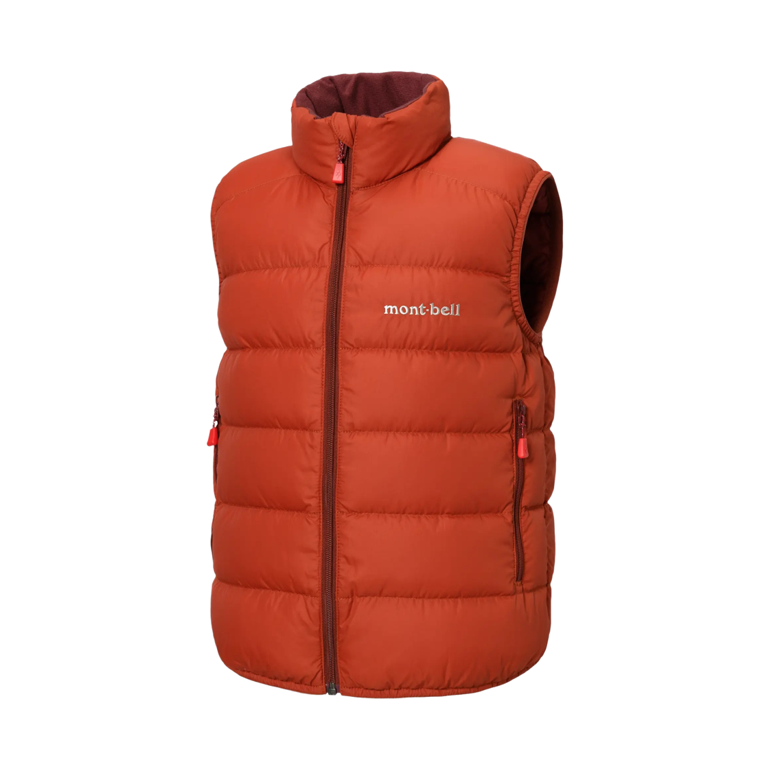 1101759 (Kids) Montbell Down Fiber Neige Vest Red