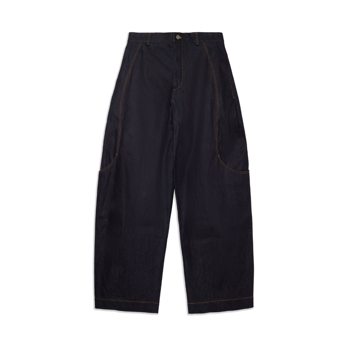 KM6DPADSN05BL Sage Nation Malay Trouser Raw Indigo - 26FW