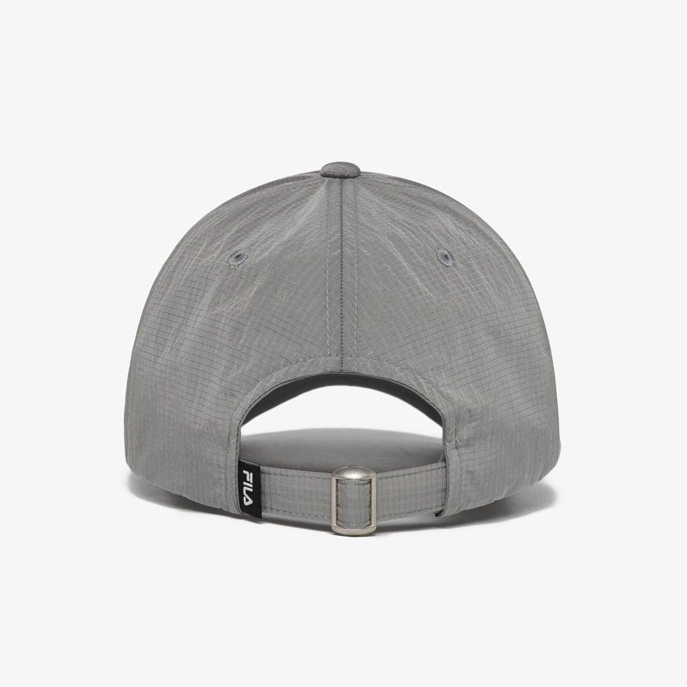 [5% 적립] 휠라 나일론 레터링 볼캡 그레이([5% 적립] FILA Nylon Lettering Ball Cap Gray) - 5