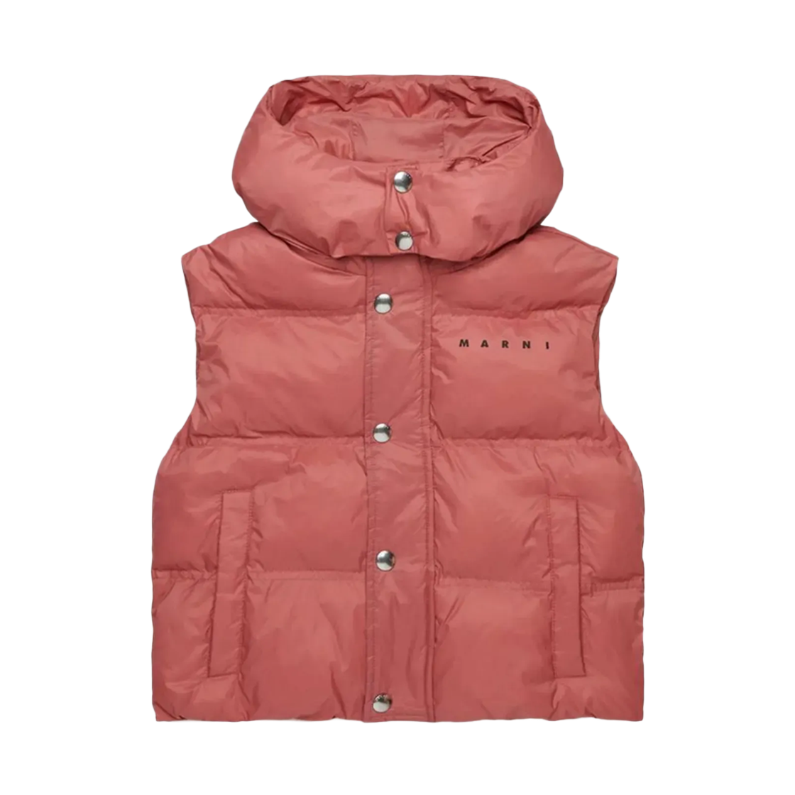 M01539 M00LY 0M350 12-14Y [20% 쿠폰] (Kids) Marni Logo Padded Vest Pink