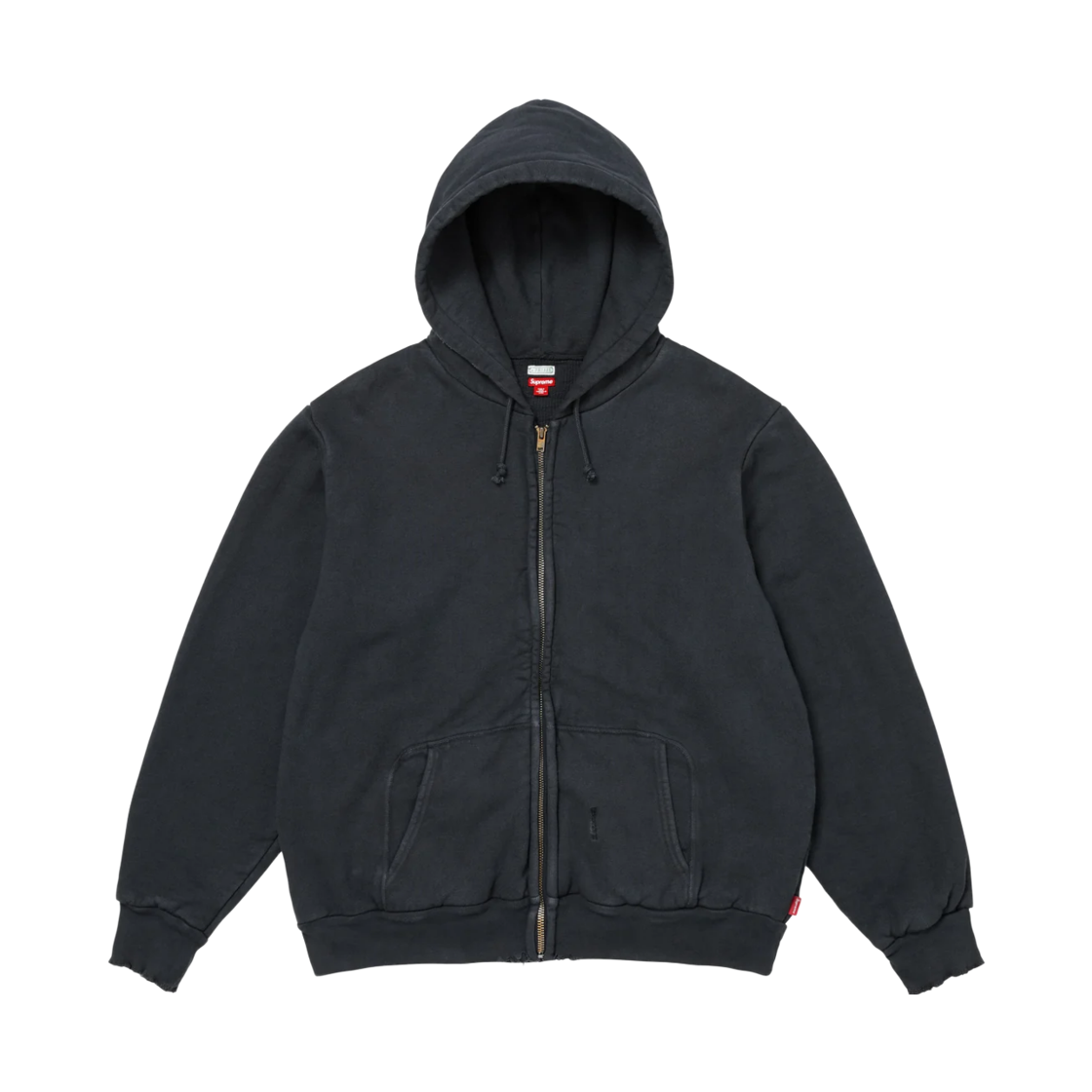 - Supreme x A.Presse Vintage Zip Up Hooded Sweatshirt Black - 26FW
