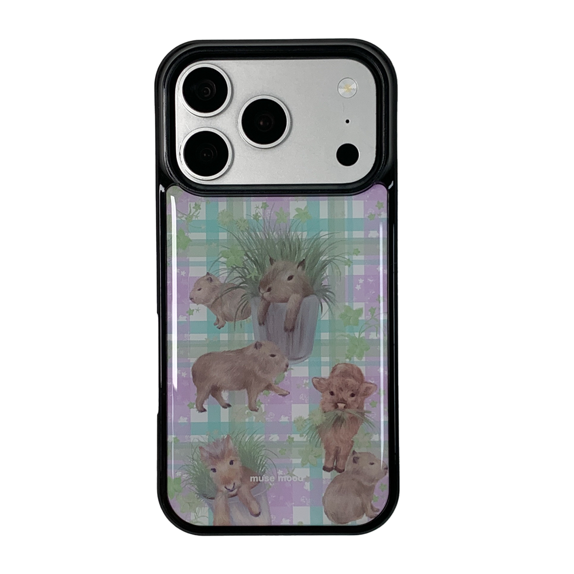 20260903006 Musemood Capybara Farm Epoxy Phone Case