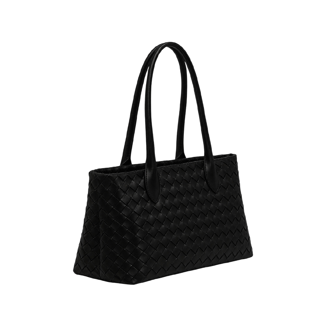 아노에틱 위빙 미디움백_블랙(Anoetic Weaving Medium Bag Black) - 2
