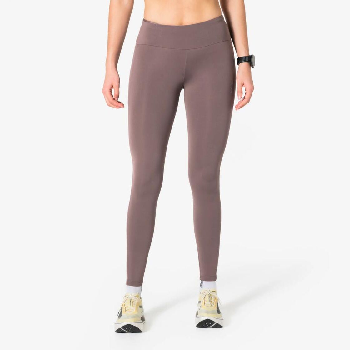 데카트론 여성 러닝 레깅스 런 웜 500 쿼츠 브라운(Decathlon Women's Running Leggings Run Warm 500 Quartz Brown) - 2