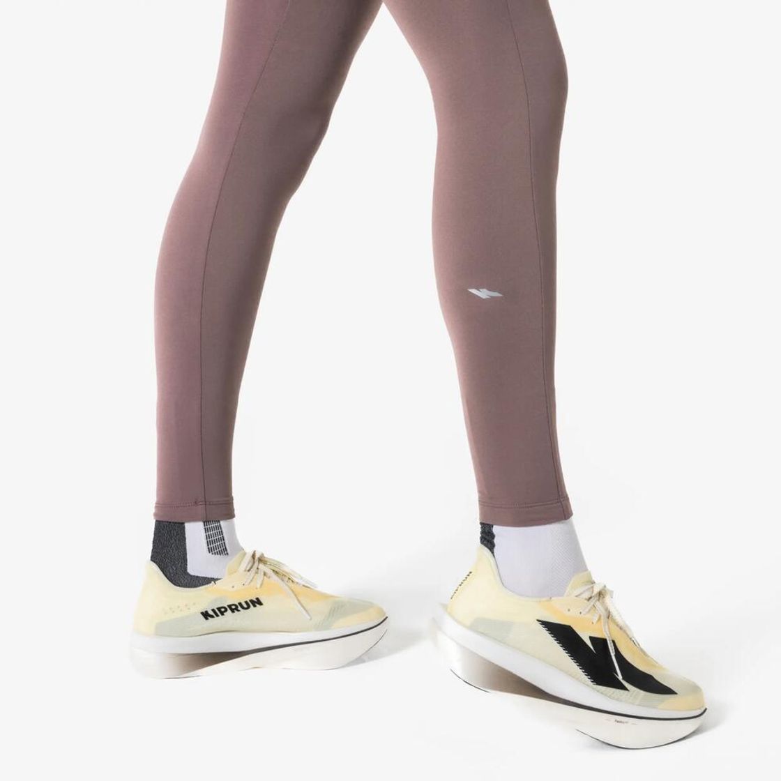 데카트론 여성 러닝 레깅스 런 웜 500 쿼츠 브라운(Decathlon Women's Running Leggings Run Warm 500 Quartz Brown) - 8