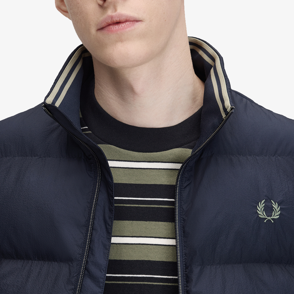 프레드페리 인슐레이트 베스트 다크에어포스(Fred Perry Insulated Vest Dark Airforce) - 6