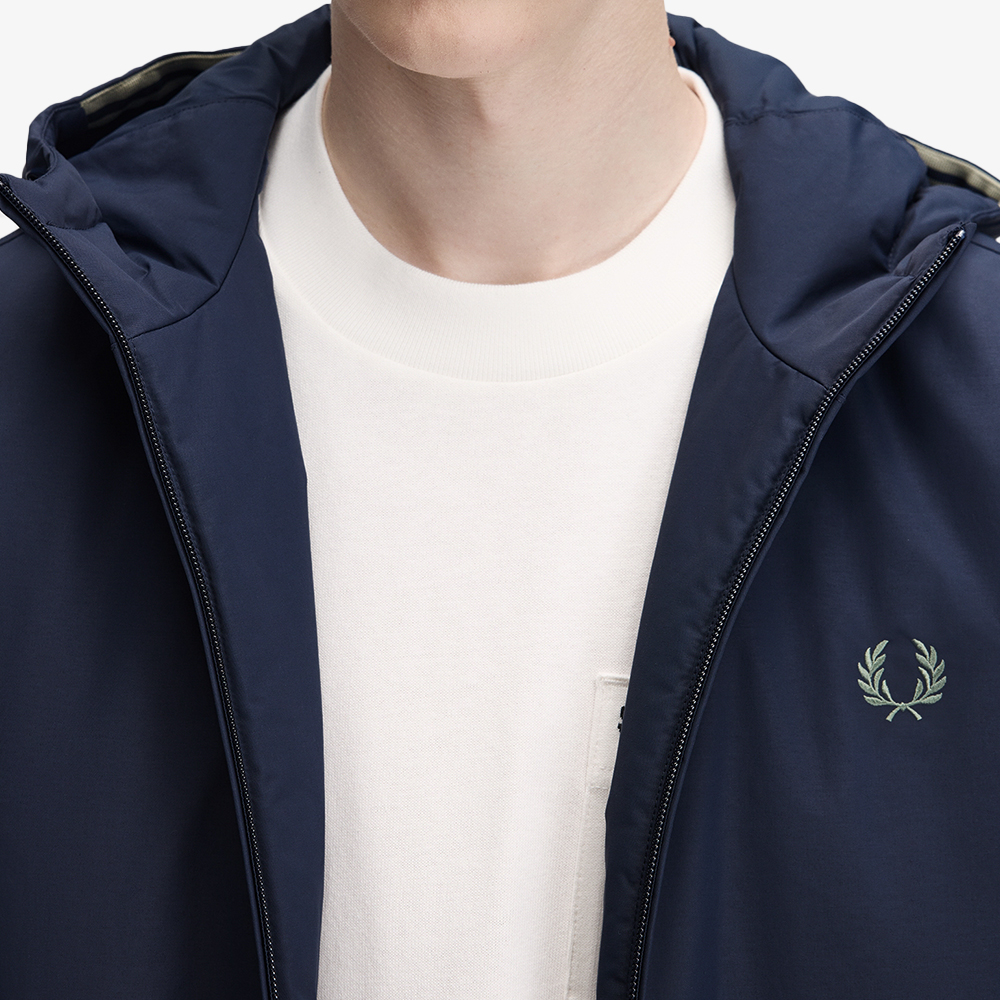 프레드페리 후드 브렌댐 재킷 다크에어포스(Fred Perry Hooded Brentham Jacket Dark Airforce) - 6