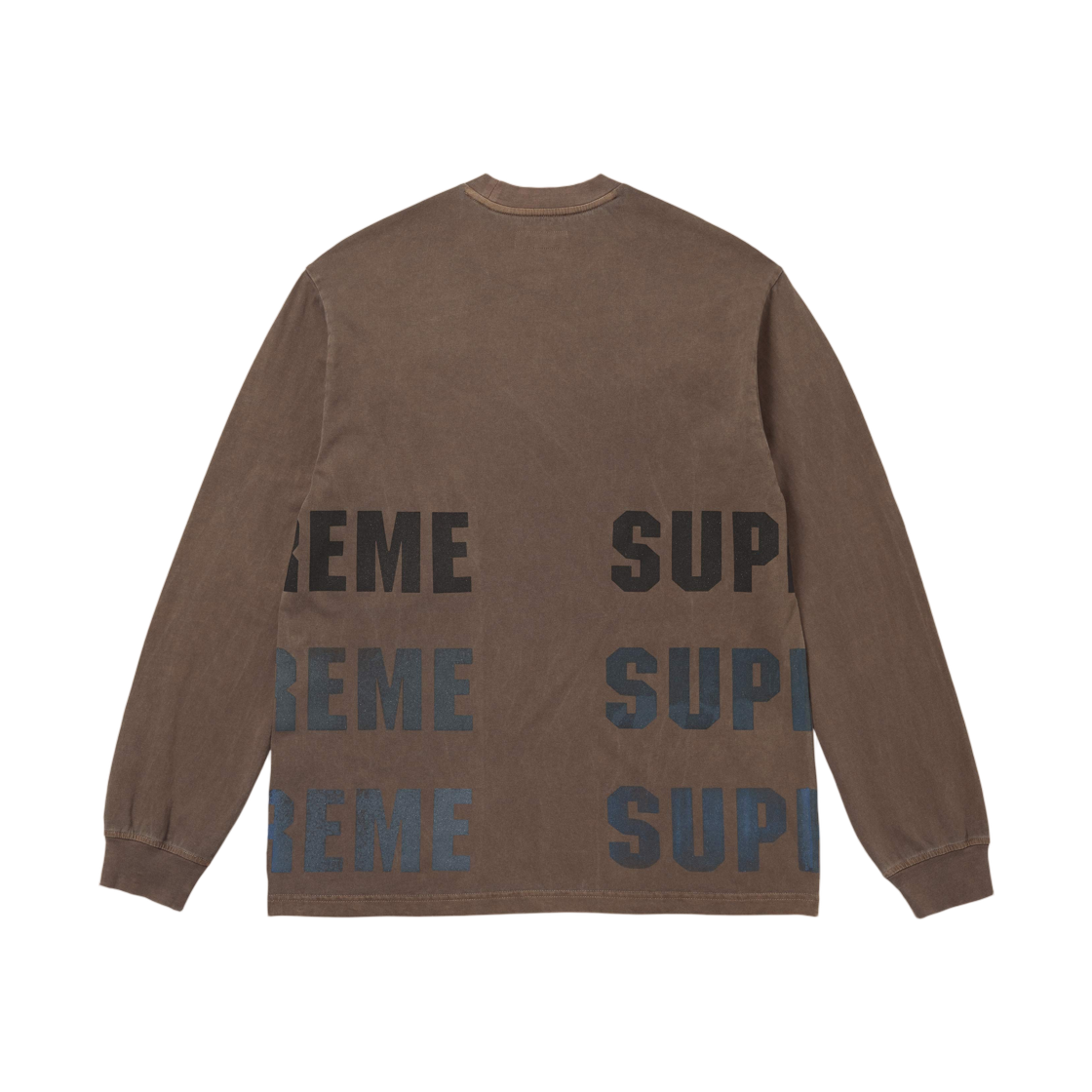 슈프림 리플렉티브 롱슬리브 탑 브라운 - 26FW(Supreme Reflective L/S Top Brown - 26FW) - 3