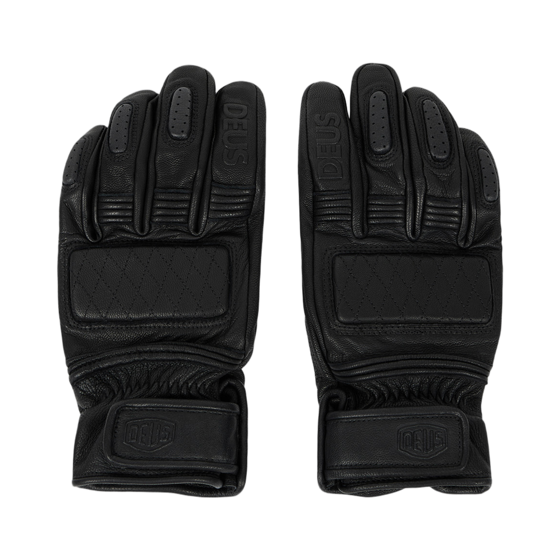 - Deus Ex Machina RMC Leather Gloves Black