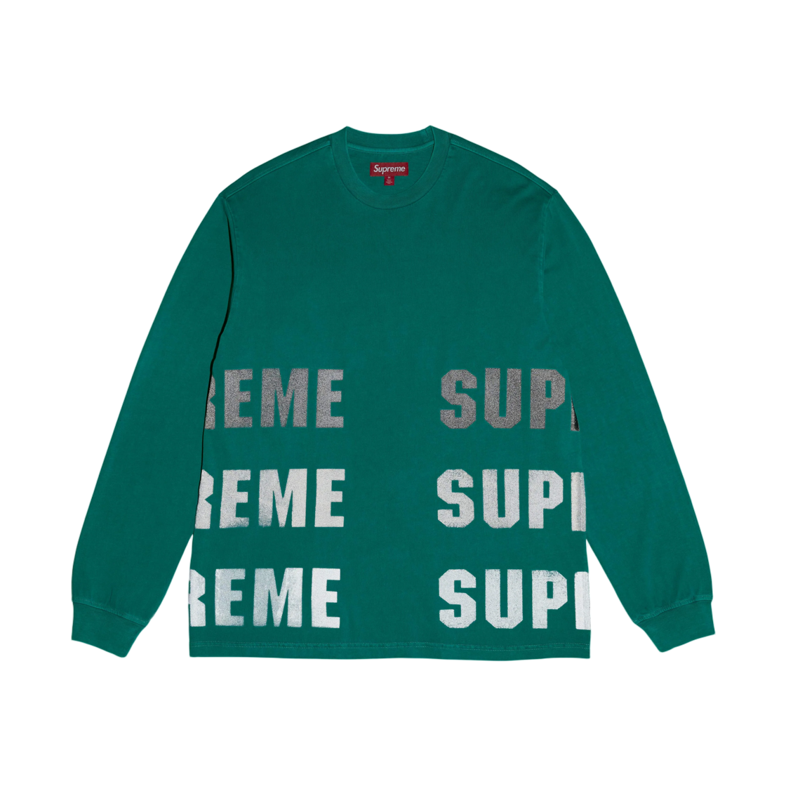 슈프림 리플렉티브 롱슬리브 탑 틸 - 26FW(Supreme Reflective L/S Top Teal - 26FW) - 2