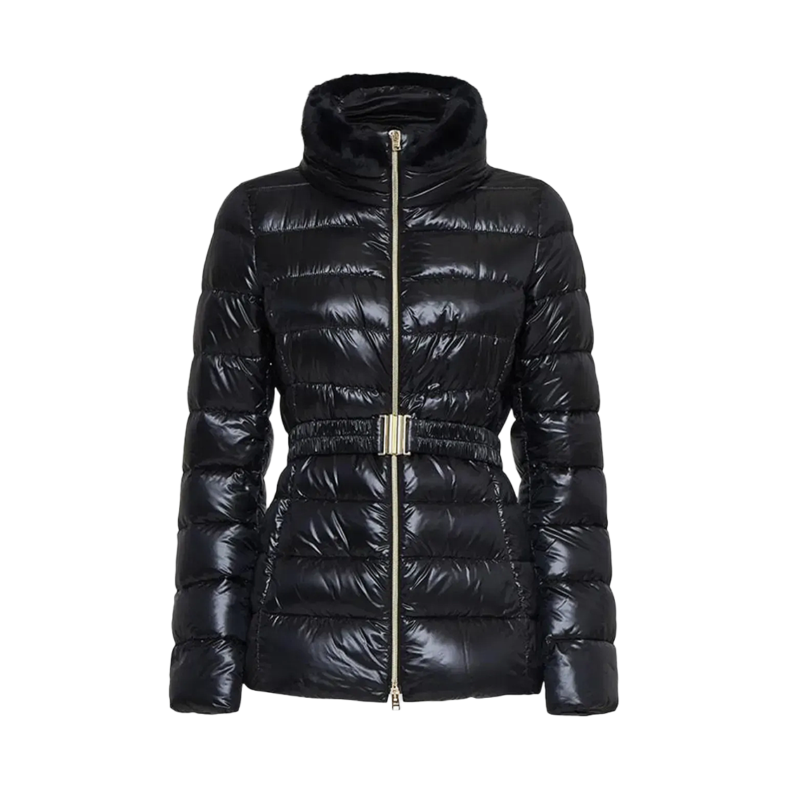 PI0485DICM05 12017Z 9300 [20% 쿠폰] (W) Herno Women's Claudia Goose Down Jacket Faux Fur Black 26FW