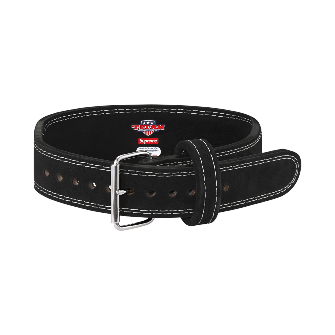 - Supreme x Titan Weight Belt Black - 26FW