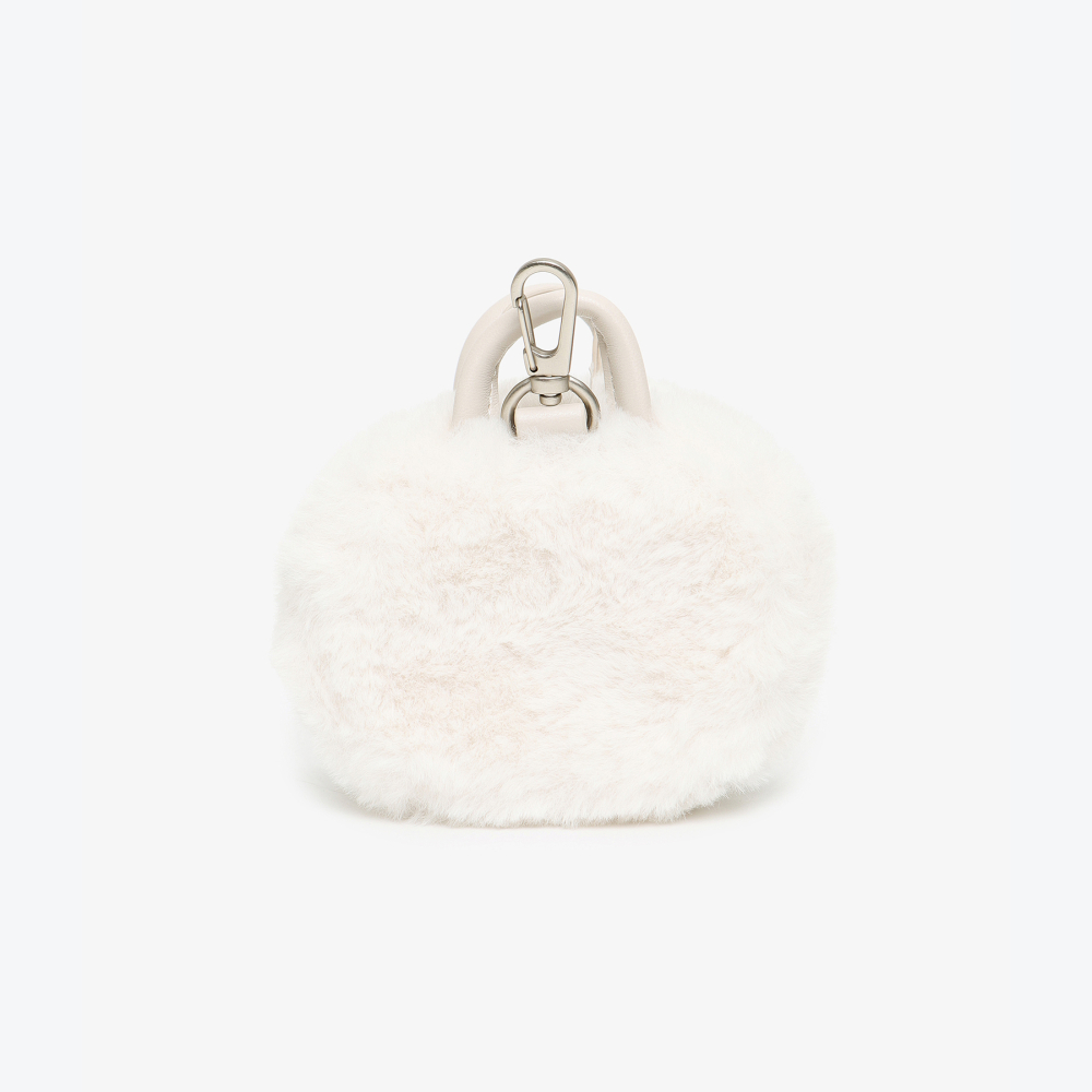 [5% 적립] 휠라 퍼키링 아이보리([5% 적립] FILA Fur Keyring Ivory) - 3