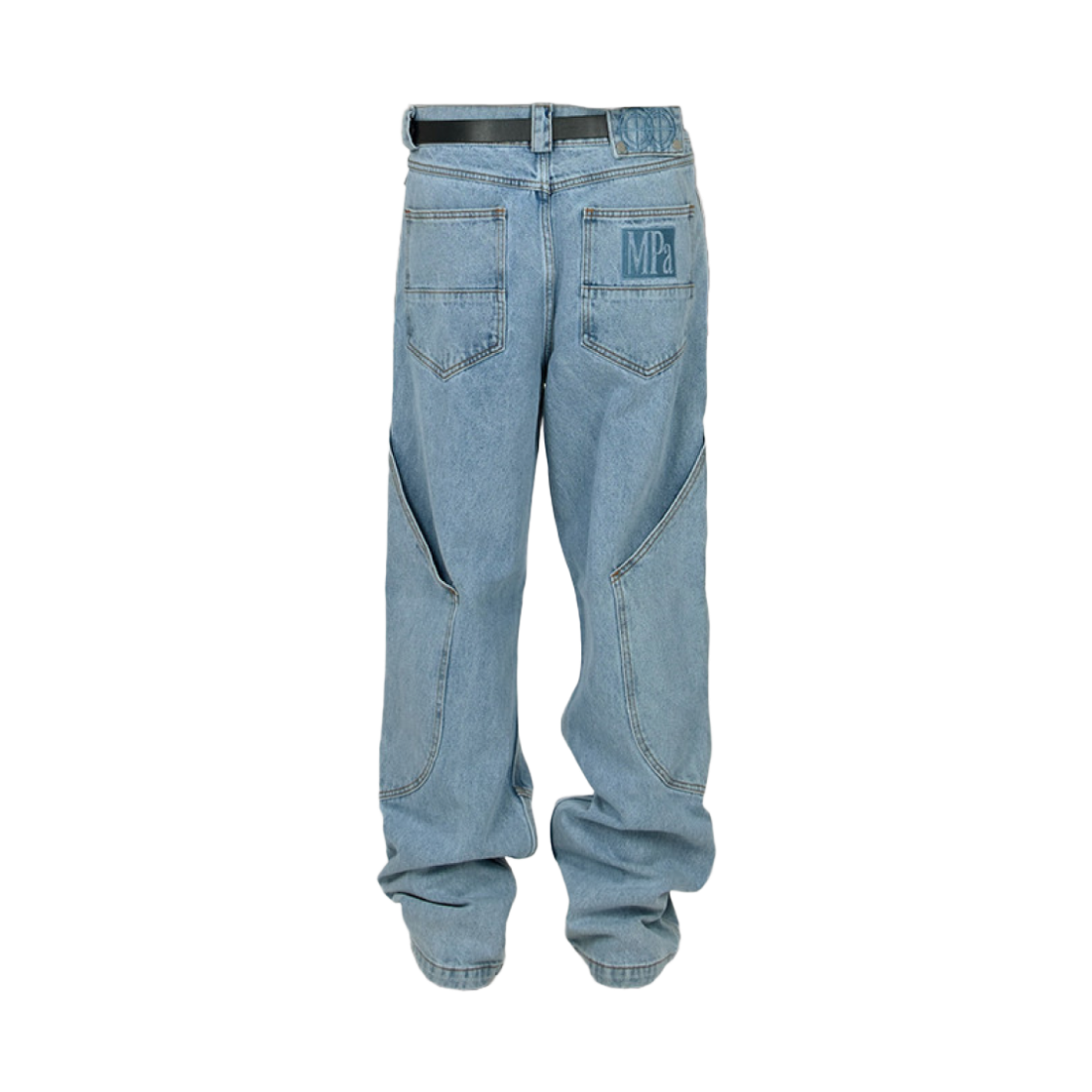 플라스틱 프로덕트 MPa 카프 포켓 팬츠 스틸 블루(Plastic Product MPa Calf Pocket Pants Steel Blue) - 2