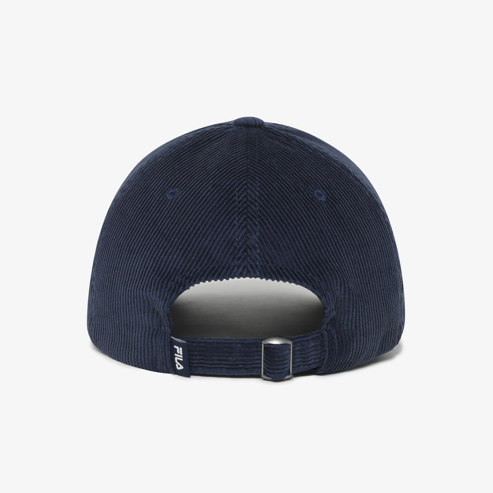 [5% 적립] 휠라 코듀로이 F박스 볼캡 다크네이비([5% 적립] FILA Corduroy F Box Ball Cap Dark Navy) - 5