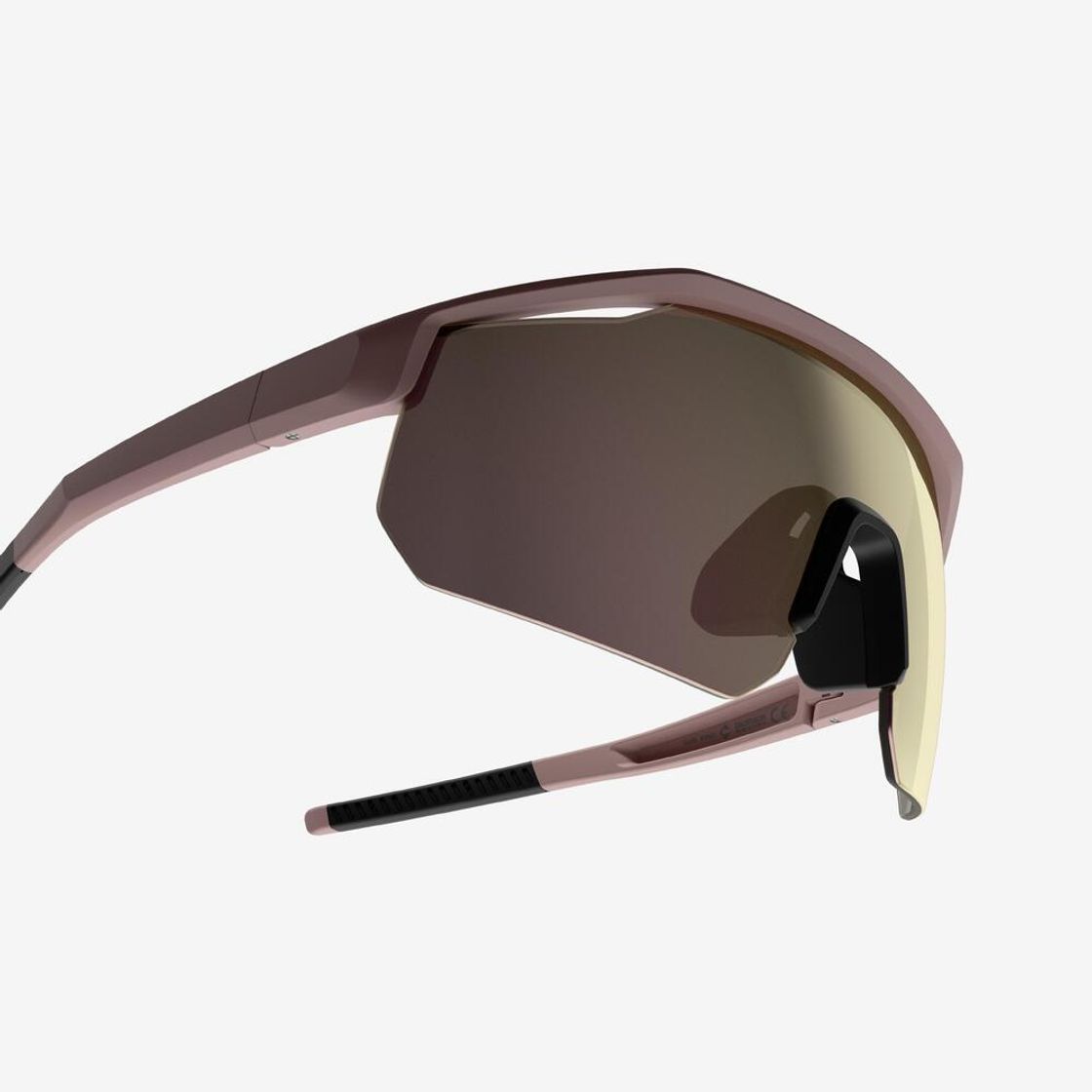 데카트론 스포츠 미러렌즈 선글라스 퍼프 500 펄 핑크(Decathlon Sports Mirrored Sunglasses Perf 500 Pearl Pink) - 6