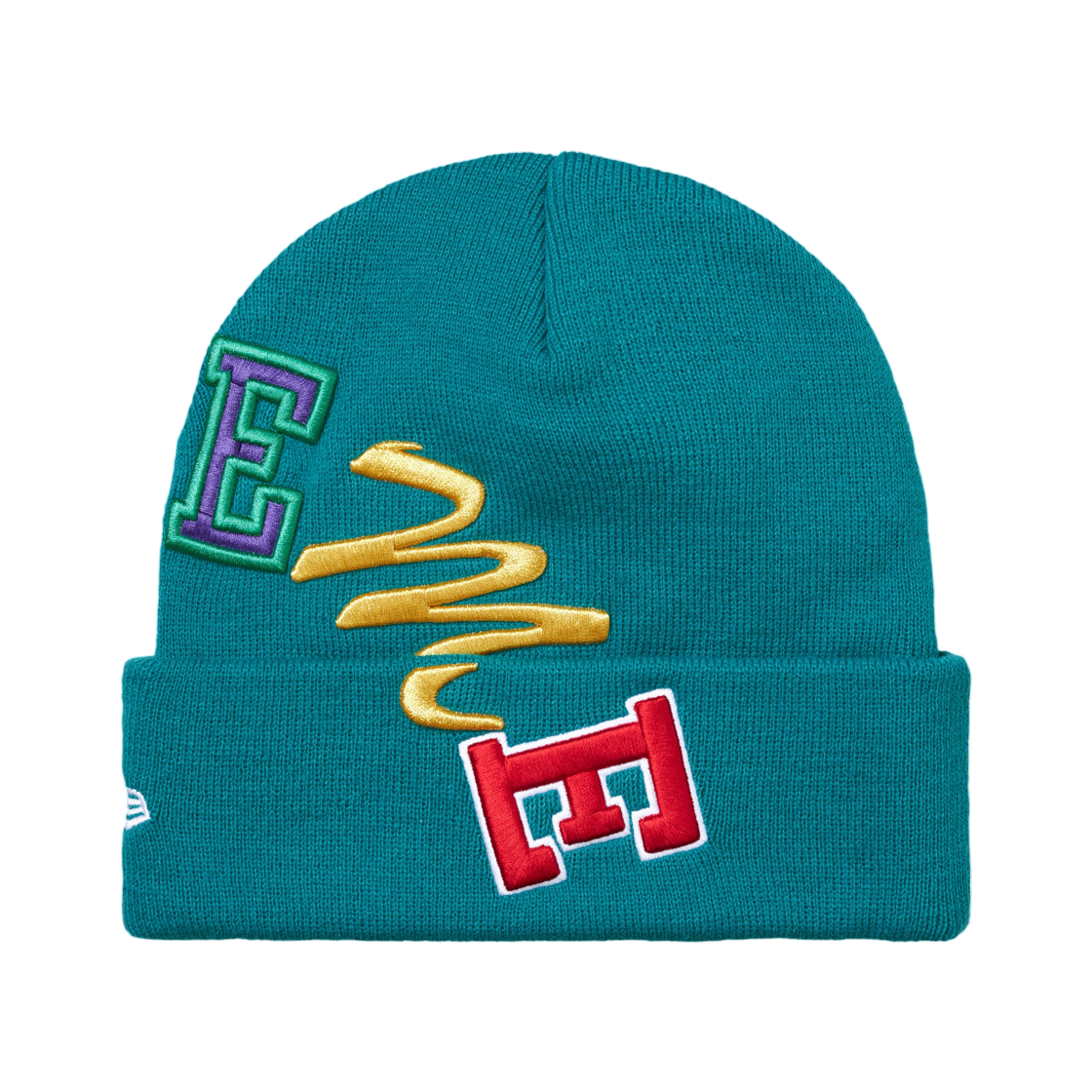슈프림 뉴에라 아크 비니 틸 - 26FW(Supreme New Era Arc Beanie Teal - 26FW) - 2