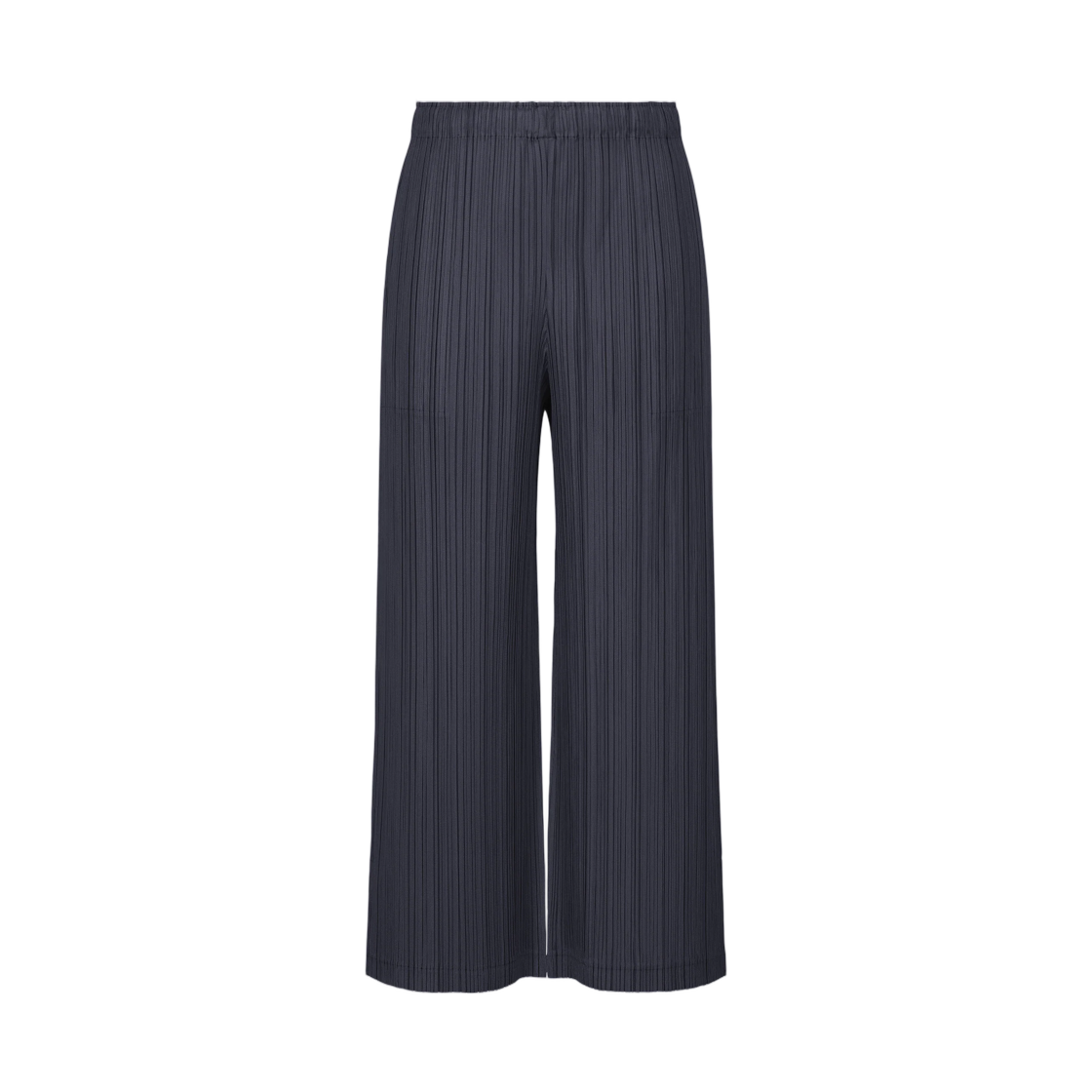 PP63-JF382-75 (W) Pleats Please Issey Miyake Thicker Bottoms 2 Pants Navy