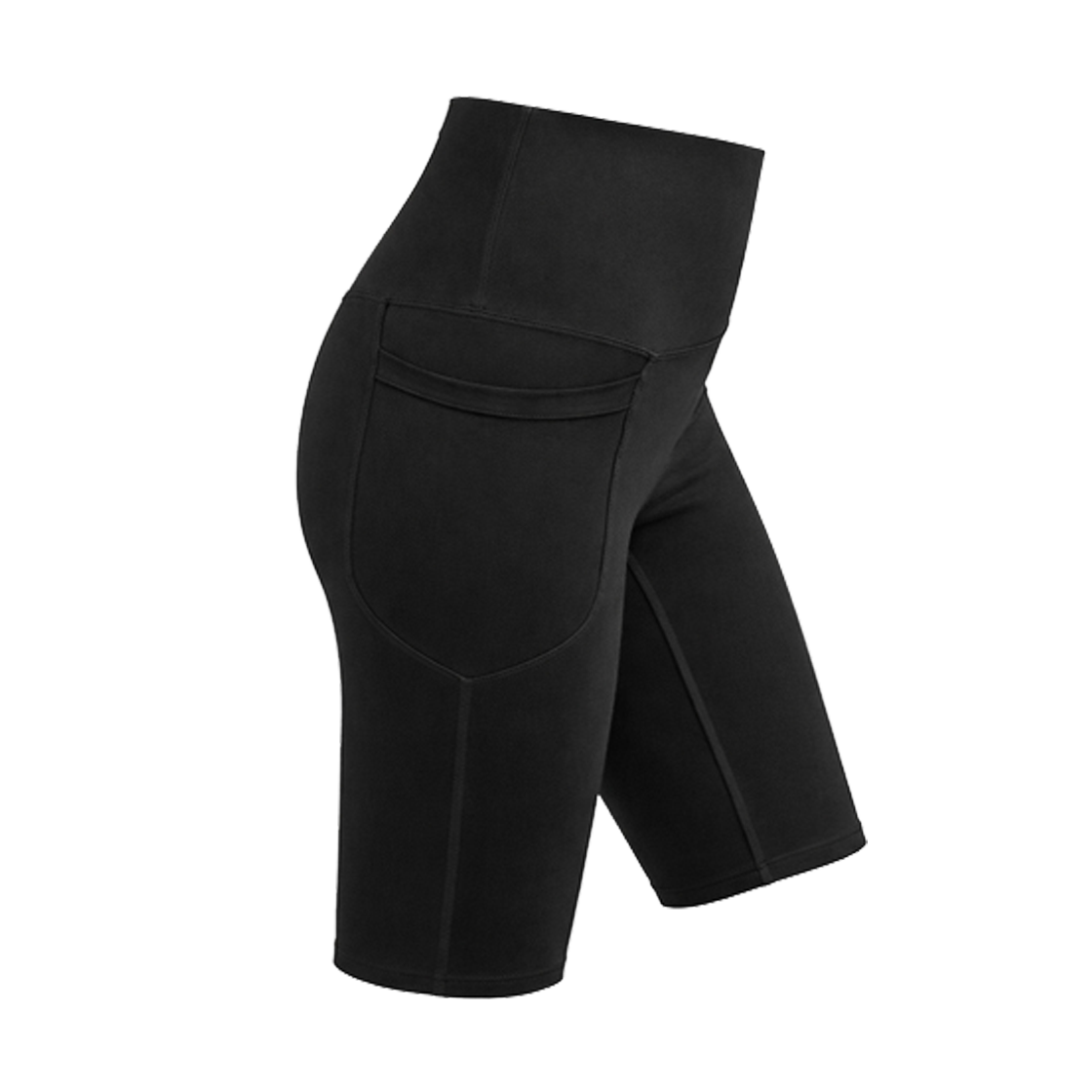 110515 Nokjok Terry Pocket 5/Part Leggings Black