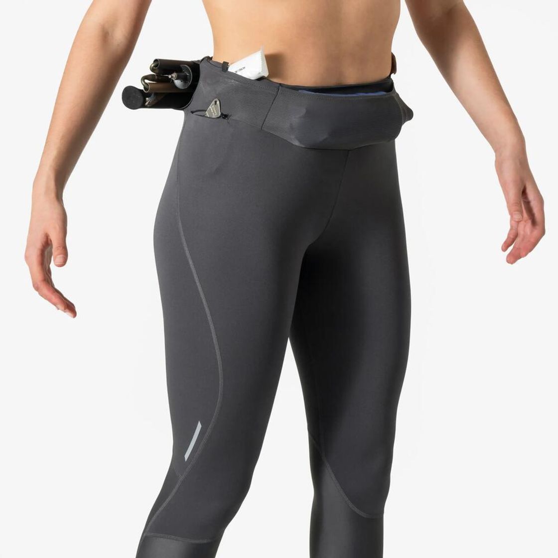 데카트론 여성 트레일러닝 레깅스 카본 그레이(Decathlon Women's Trail Running Leggings Carbon Grey) - 7
